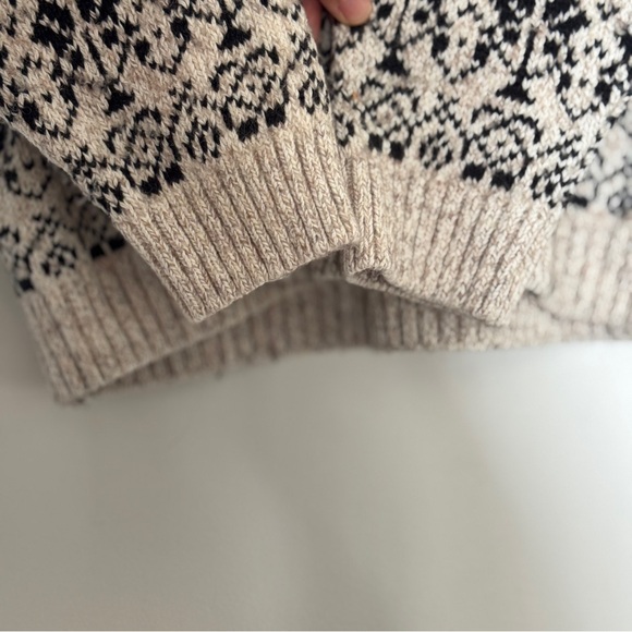 Vtg WindRiver Outfitter Knit Thermal Sweater Dark Green and Lighter Brown Large - Picture 8 of 14